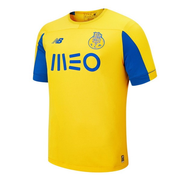 Tailandia Camiseta Oporto 2ª Kit 2019 2020 Amarillo